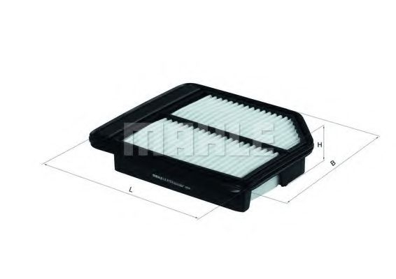Filtru aer MAHLE ORIGINAL LX 2123 [1]