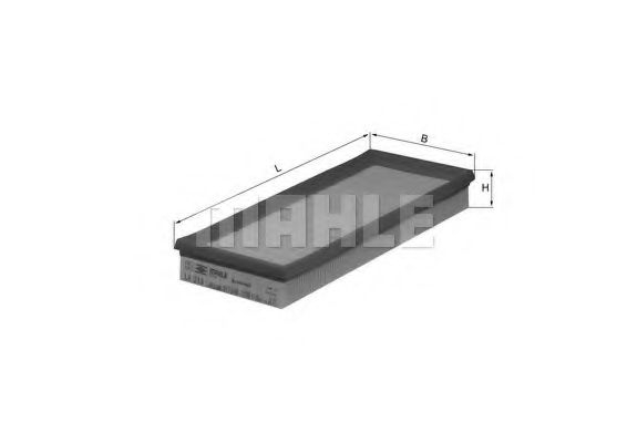 Filtru aer MAHLE ORIGINAL LX 218 [1]