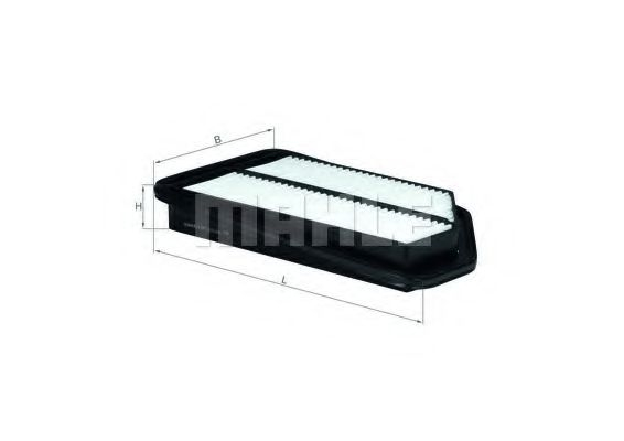 Filtru aer MAHLE ORIGINAL LX 2617 [1]