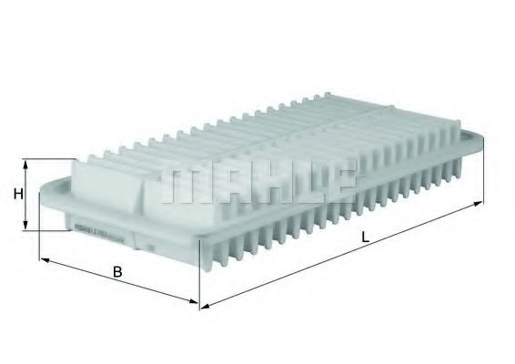 Filtru aer MAHLE ORIGINAL LX 2634 [1]