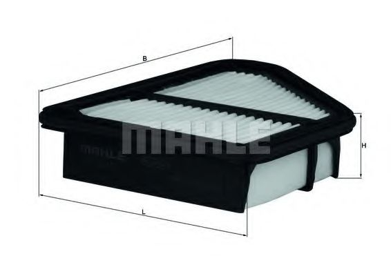 Filtru aer MAHLE ORIGINAL LX 2647 [1]