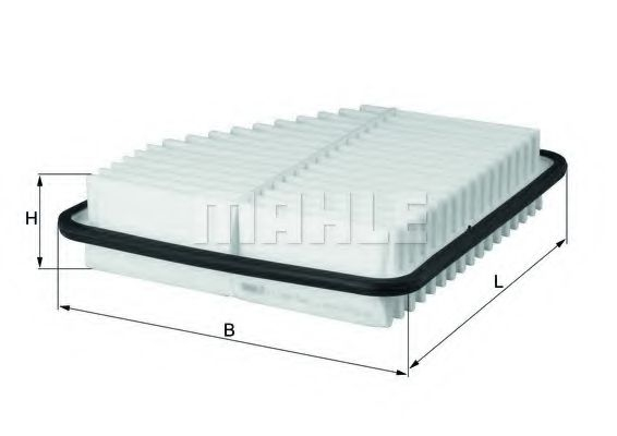 Filtru aer MAHLE ORIGINAL LX 2681 [1]