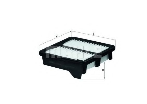 Filtru aer MAHLE ORIGINAL LX 2693 [1]