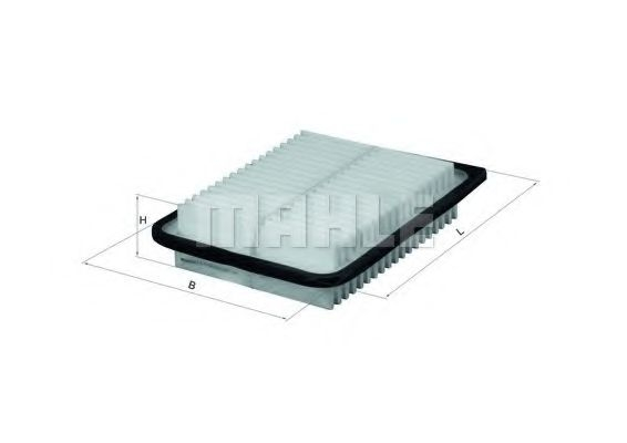 Filtru aer MAHLE ORIGINAL LX 2792 [1]