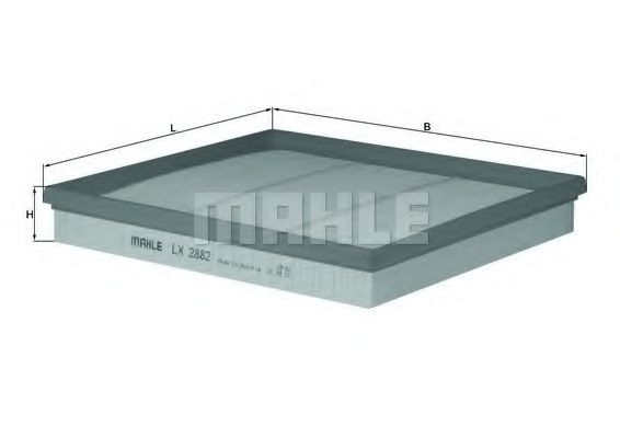 Filtru aer MAHLE ORIGINAL LX 2882 [1]
