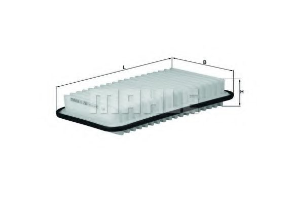 Filtru aer MAHLE ORIGINAL LX 2901 [1]