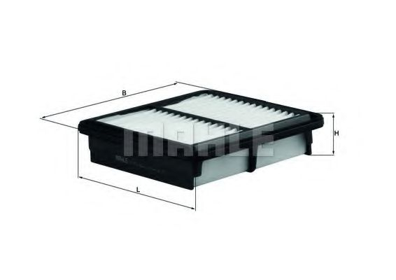 Filtru aer MAHLE ORIGINAL LX 2973 [1]