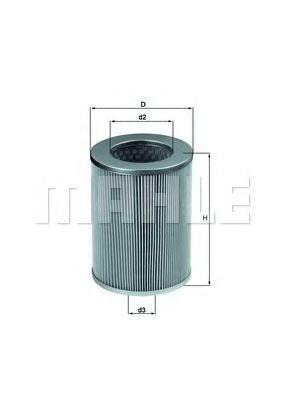 Filtru aer MAHLE ORIGINAL LX 300 [1]