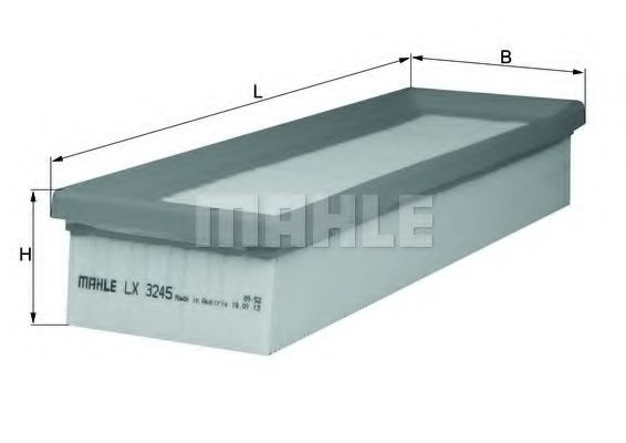 Filtru aer MAHLE ORIGINAL LX 3245 [1]