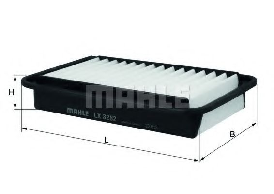 Filtru aer MAHLE ORIGINAL LX 3282 [1]