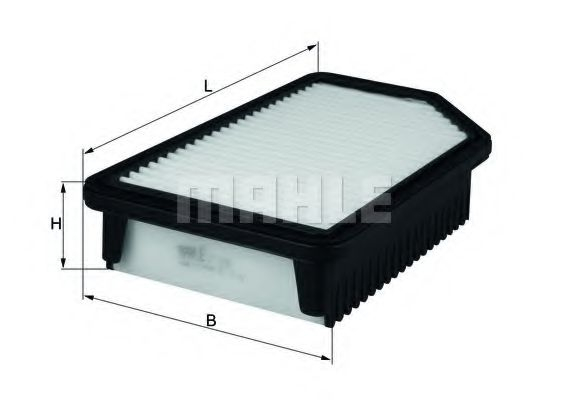 Filtru aer MAHLE ORIGINAL LX 3300 [1]