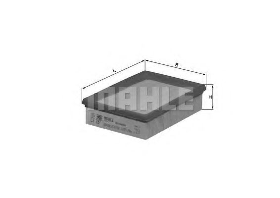 Filtru aer MAHLE ORIGINAL LX 337 [1]