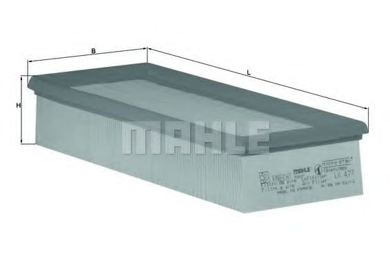 Filtru aer MAHLE ORIGINAL LX 477 [1]