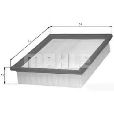 Filtru aer MAHLE ORIGINAL LX 725 [1]