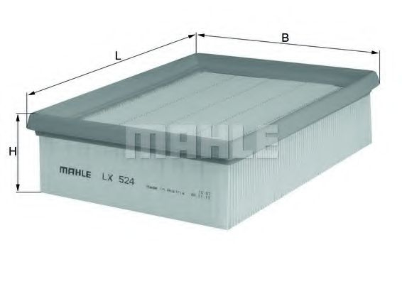 Filtru aer MAHLE ORIGINAL LX 524 [1]