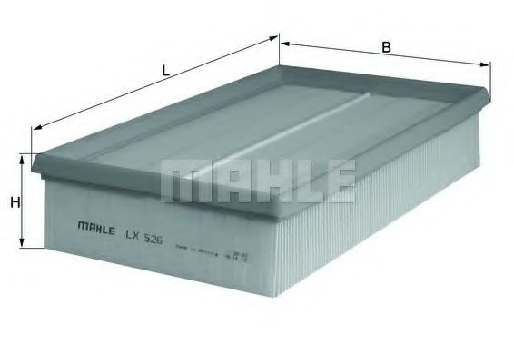 Filtru aer MAHLE ORIGINAL LX 526 [1]