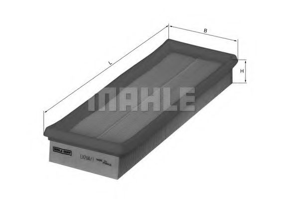 Filtru aer MAHLE ORIGINAL LX 704/1 [1]