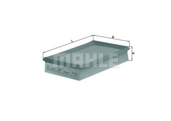 Filtru aer MAHLE ORIGINAL LX 737 [1]