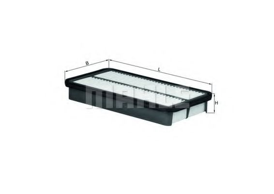 Filtru aer MAHLE ORIGINAL LX 809 [1]