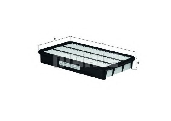 Filtru aer MAHLE ORIGINAL LX 810 [1]