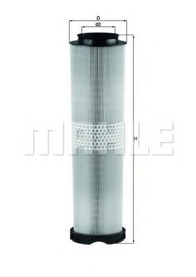 Filtru aer MAHLE ORIGINAL LX 816/4 [1]