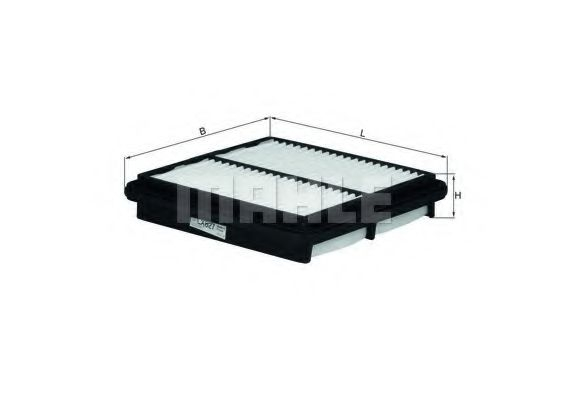 Filtru aer MAHLE ORIGINAL LX 827 [1]