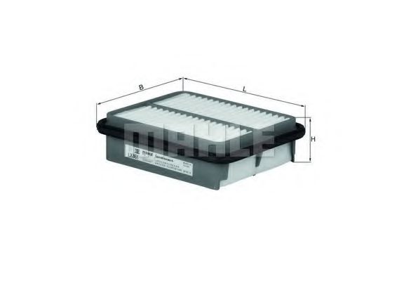 Filtru aer MAHLE ORIGINAL LX 861 [1]