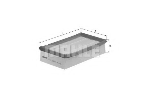 Filtru aer MAHLE ORIGINAL LX 933/3 [1]
