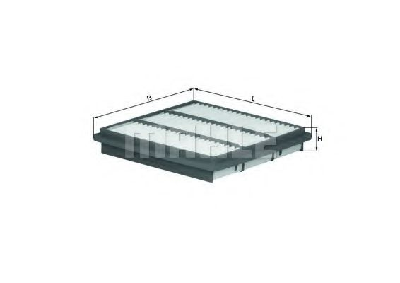 Filtru aer MAHLE ORIGINAL LX 989 [1]