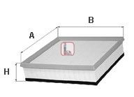 Filtru aer SOFIMA S 0333 A [1]