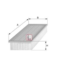 Filtru aer SOFIMA S 0602 A [1]