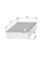 Filtru aer SOFIMA S 8930 A [1]