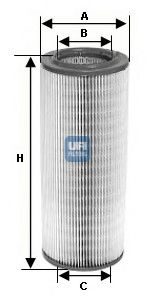 Filtru aer UFI 27.195.00 [1]