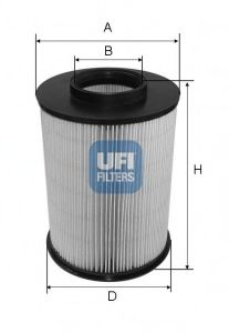 Filtru aer UFI 27.675.00 [1]