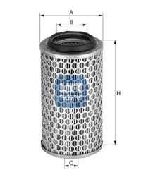 Filtru aer UFI 27.802.00 [1]
