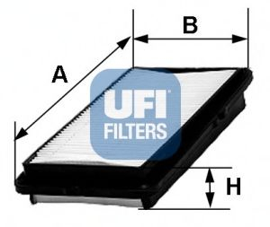 Filtru aer UFI 30.347.00 [1]