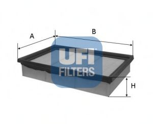 Filtru aer UFI 30.396.00 [1]