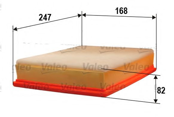 Filtru aer VALEO 585267 [1]