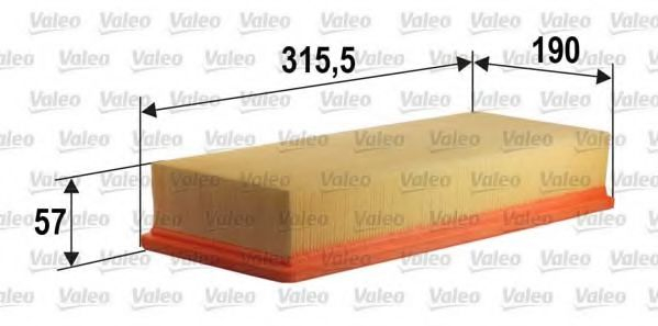 Filtru aer VALEO 585394 [1]