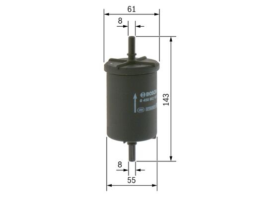Filtru benzina SN./SLZ./LOG. BOSCH 0 450 902 161 [3]