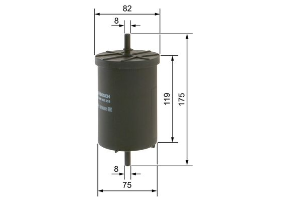Filtru combustibil BOSCH 0 450 905 318 [5]