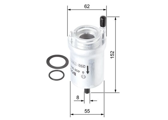 Filtru combustibil BOSCH 0 450 905 925 [4]