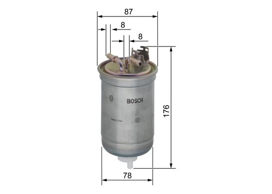 Filtru combustibil BOSCH 0 450 906 267 [3]