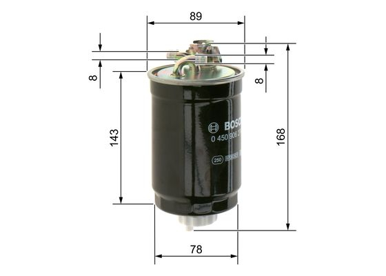 Filtru combustibil BOSCH 0 450 906 274 [1]