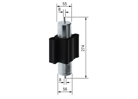 Filtru combustibil BOSCH 0 450 906 450 [4]