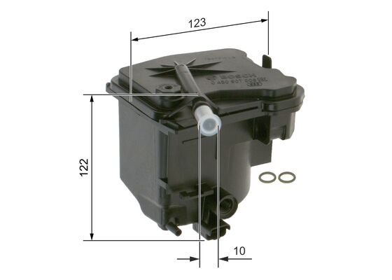 Filtru combustibil BOSCH 0 450 907 006 [2]