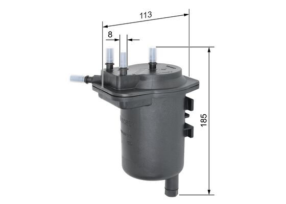 Filtru combustibil BOSCH 0 450 907 013 [2]