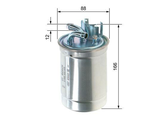 Filtru combustibil BOSCH 0 986 450 509 [4]