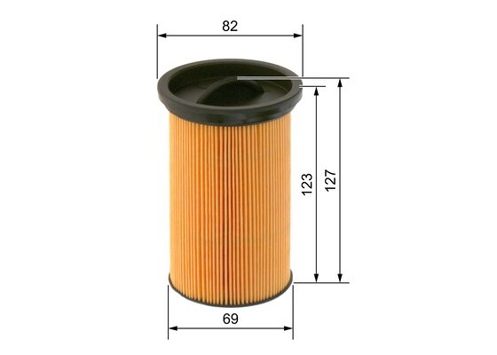Filtru combustibil BOSCH 1 457 431 708 [4]