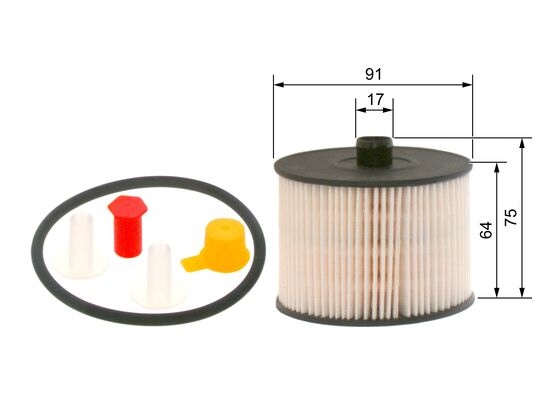 Filtru combustibil BOSCH 1 457 431 723 [2]